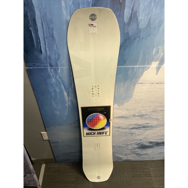 Used Wide 2023 Salomon Huck Knife Snowboard-158 Wide