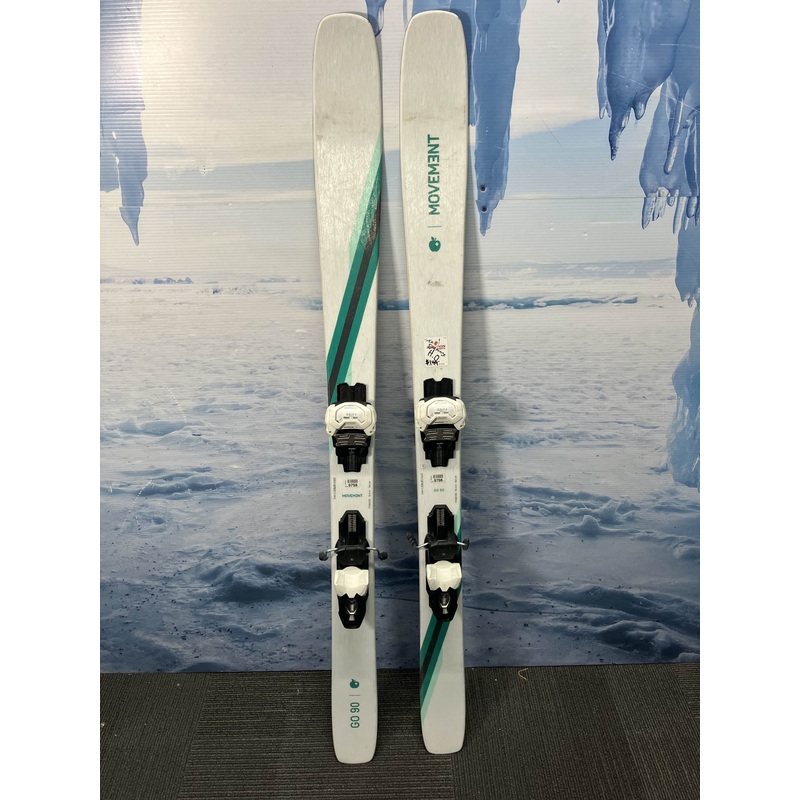 Well Loved Movement Go 90 Ski w/ Elan Attack 11mn Demo Bindings – 154CM