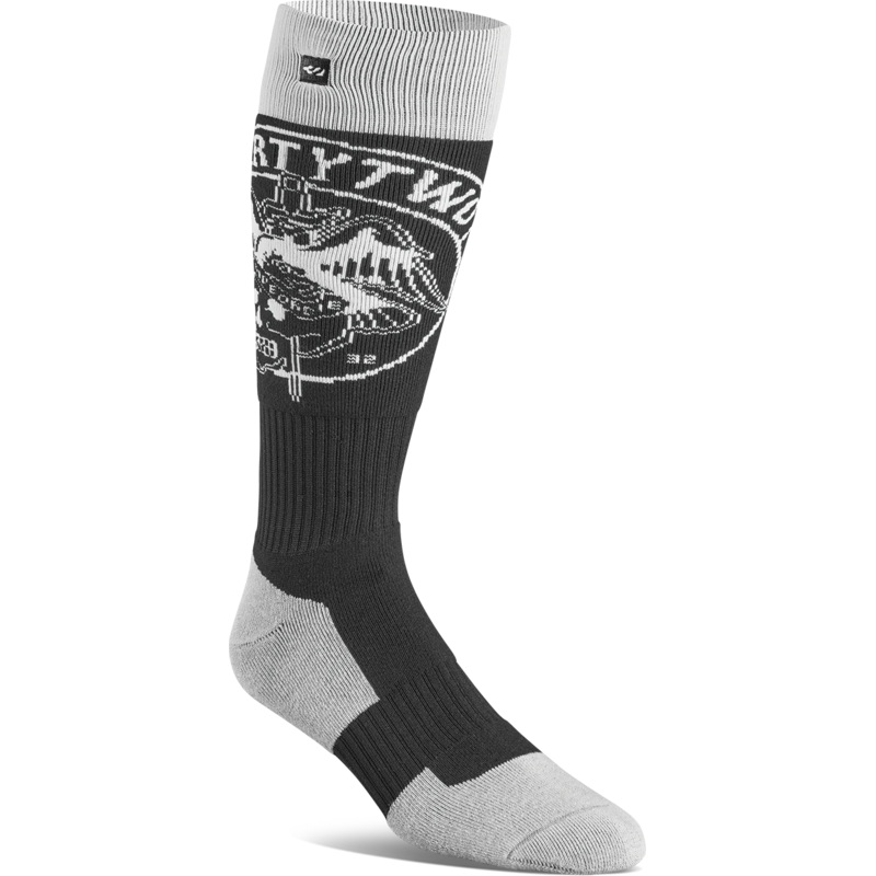 ThirtyTwo Men’s Halo Sock|Adult L/XL (US 9-14)|Black