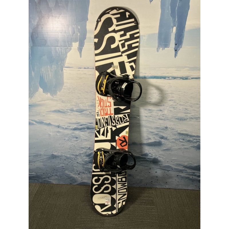 Used Rossignol Trick Stick Men’s Snowboard w/ K2 XL Demo Bindings – 151CM