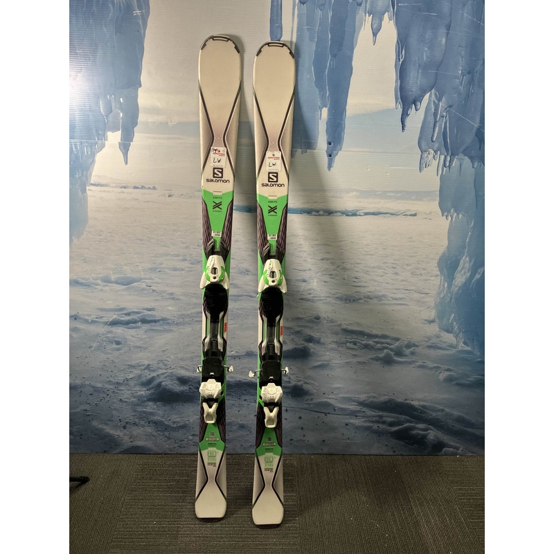 Used Saloman Xdrive Ski w/ Saloman Xt10 Demo Bindings – 156CM