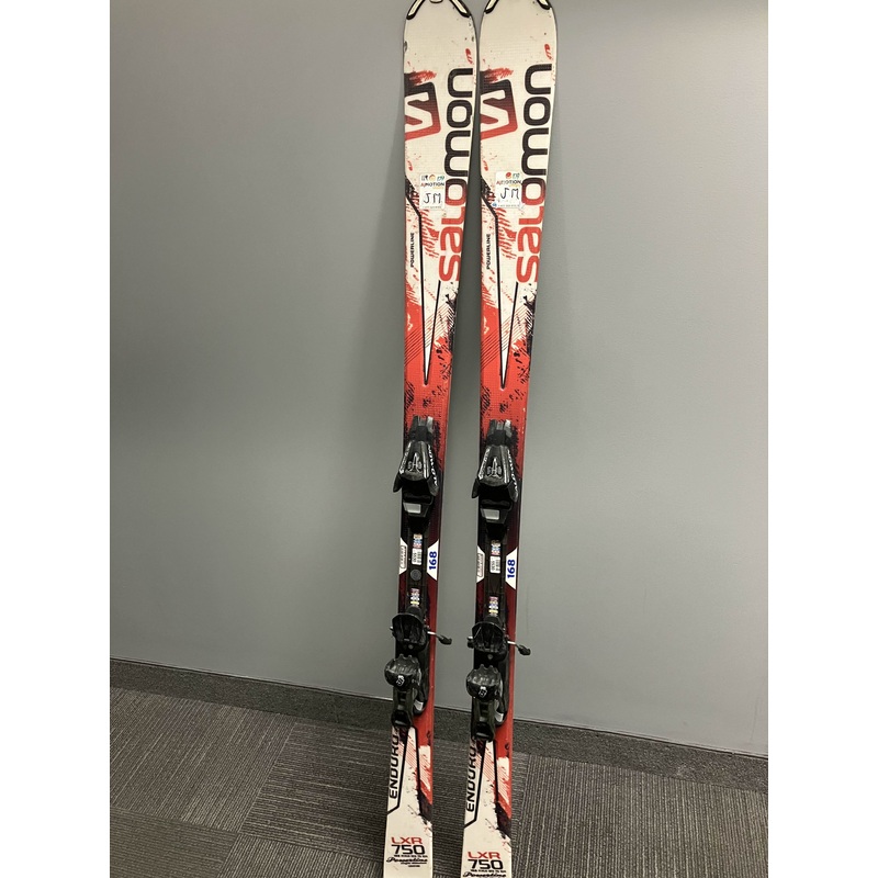 Used Salomon Enduro Lxr 750 Ski w/ Salomon L10 Demo Bindings – 168CM