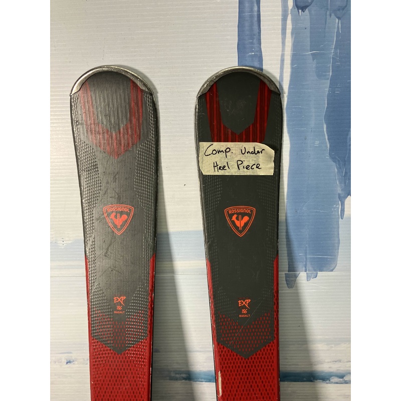 Well Loved Rossignol  Exp 86 Men’s Ski w/ Look Nx 12 Demo Bindings – 158CM