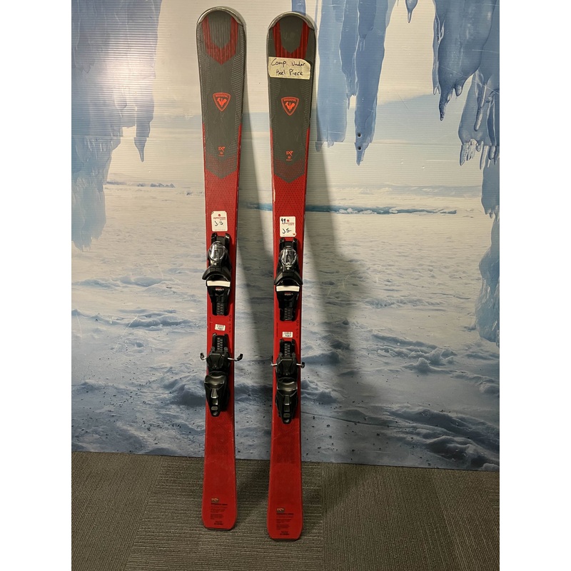 Well Loved Rossignol  Exp 86 Men’s Ski w/ Look Nx 12 Demo Bindings – 158CM