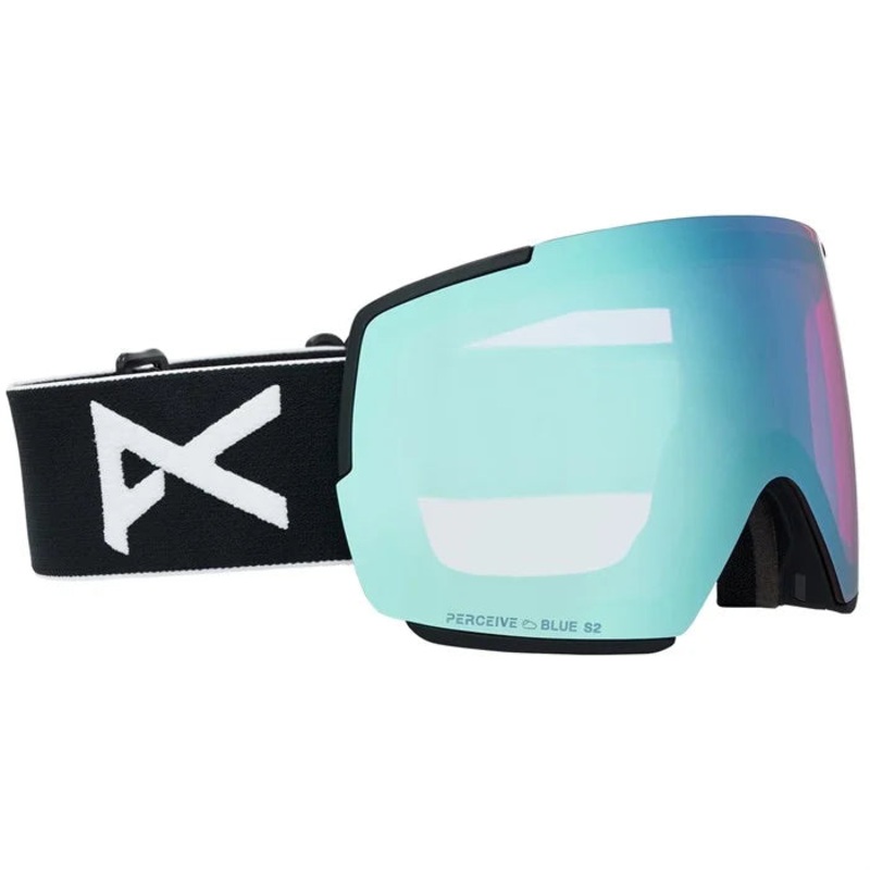 Anon M5 Adult Goggle + MFI Face Mask + Bonus Lens – Black/Percieve Blue