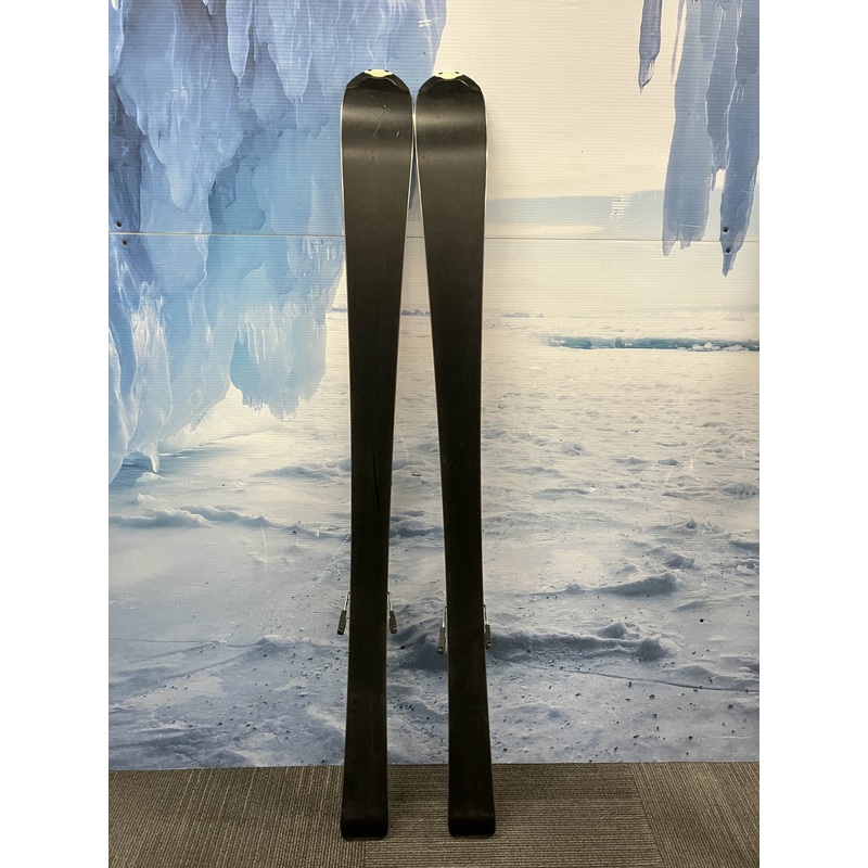 Used Salomon 152cm Powerline Enduro 750 LXR Skis w/ Salomon 10 Demo Bindings
