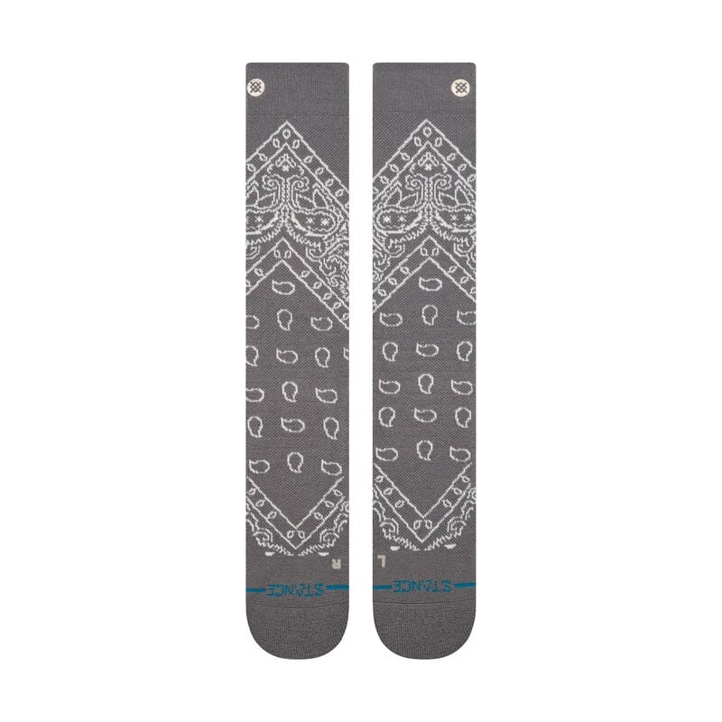 STANCE Barrio Mid Wool Snow Socks – Dark Grey