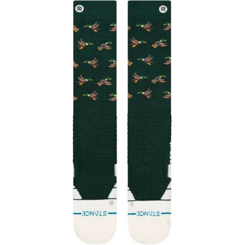 STANCE Huntin Mid Poly Snow Socks – Pine
