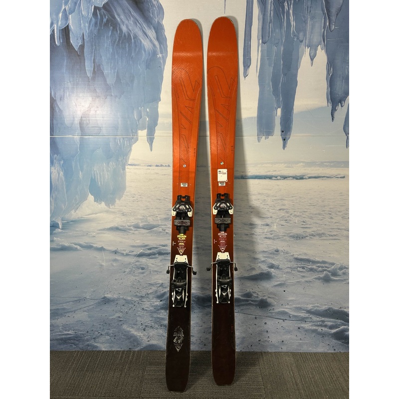 Used K2 Pinnacle 105 Ski w/ Fischer Attack 13 Demo Bindings – 170CM