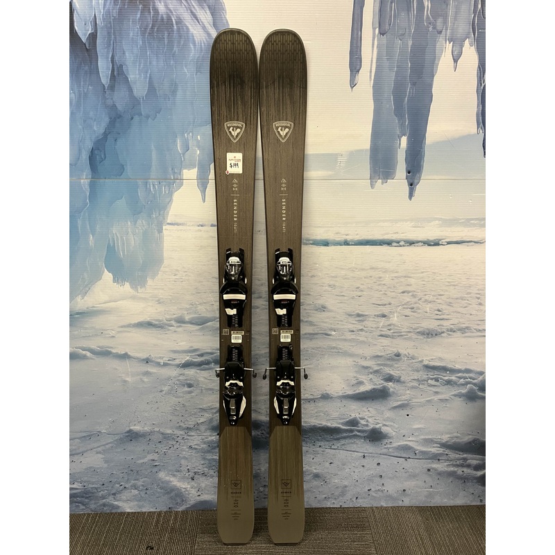 Lightly Used Rossignol Sender 104 TI 164cm Skis w/ Look 12 Bindings