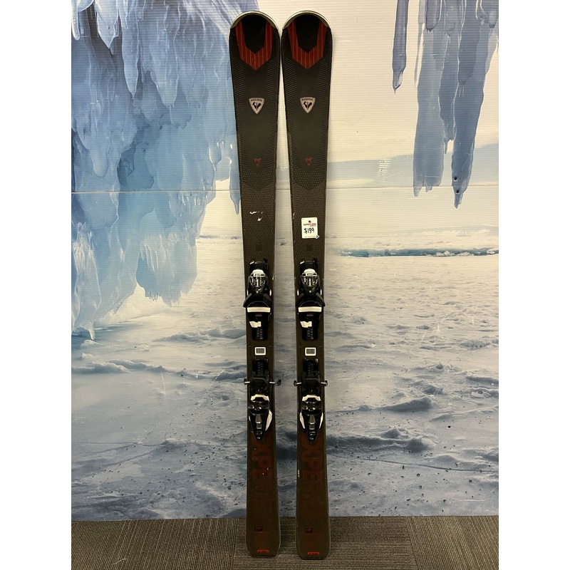 Used Rossignol Experience 86 Ti 167cm Skis w/ Look 12 Bindings