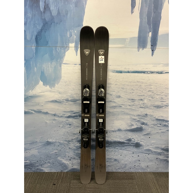 Used Rossignol Sender 90 Pro Skis 140cm w/ Look 10 Bindings