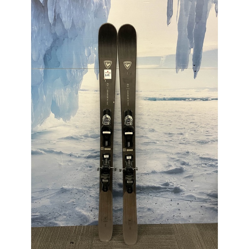 Used Rossignol Sender 90 Pro Skis 150cm w/ Look 10 Bindings