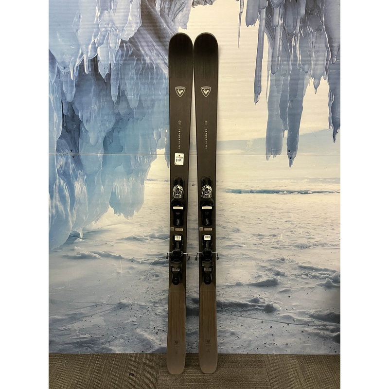 Used Rossignol Sender 90 Pro Skis 180cm w/ Look 10 Bindings