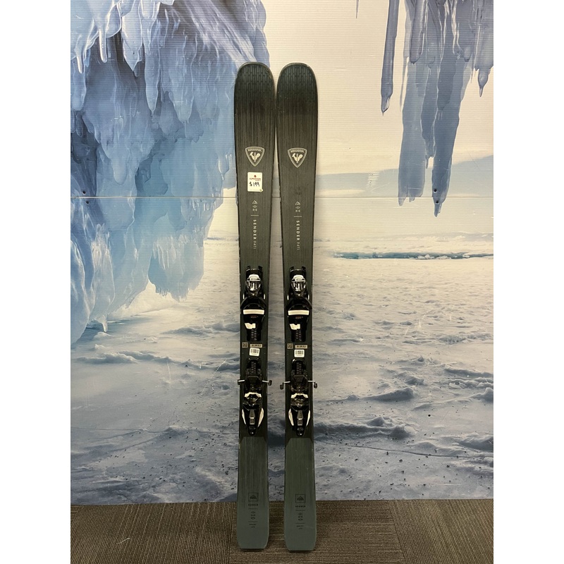 Used Rossignol Sender 94 TI 164cm Skis w/ Look 12 Bindings